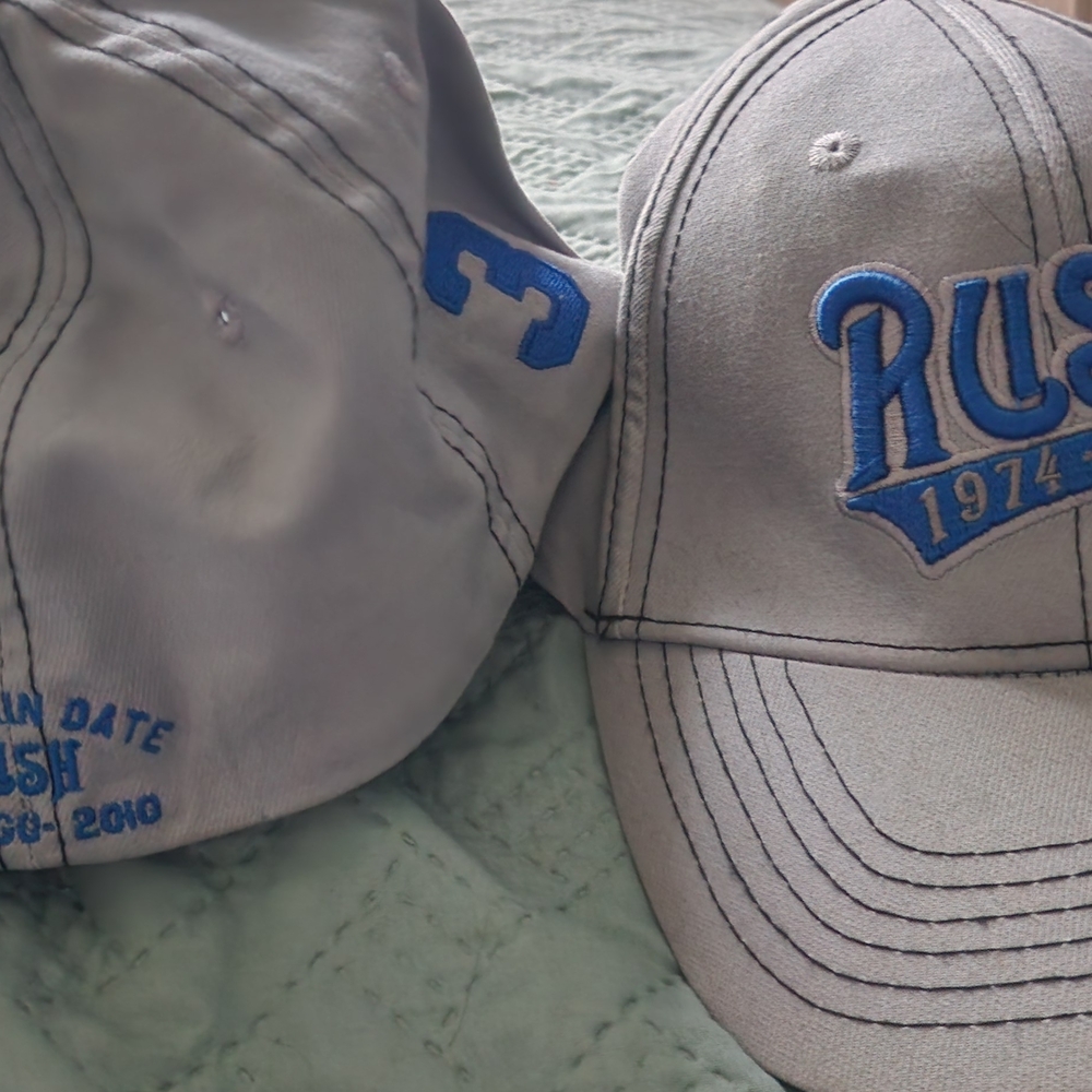 Gray and Blue Rush 1974 Cap
